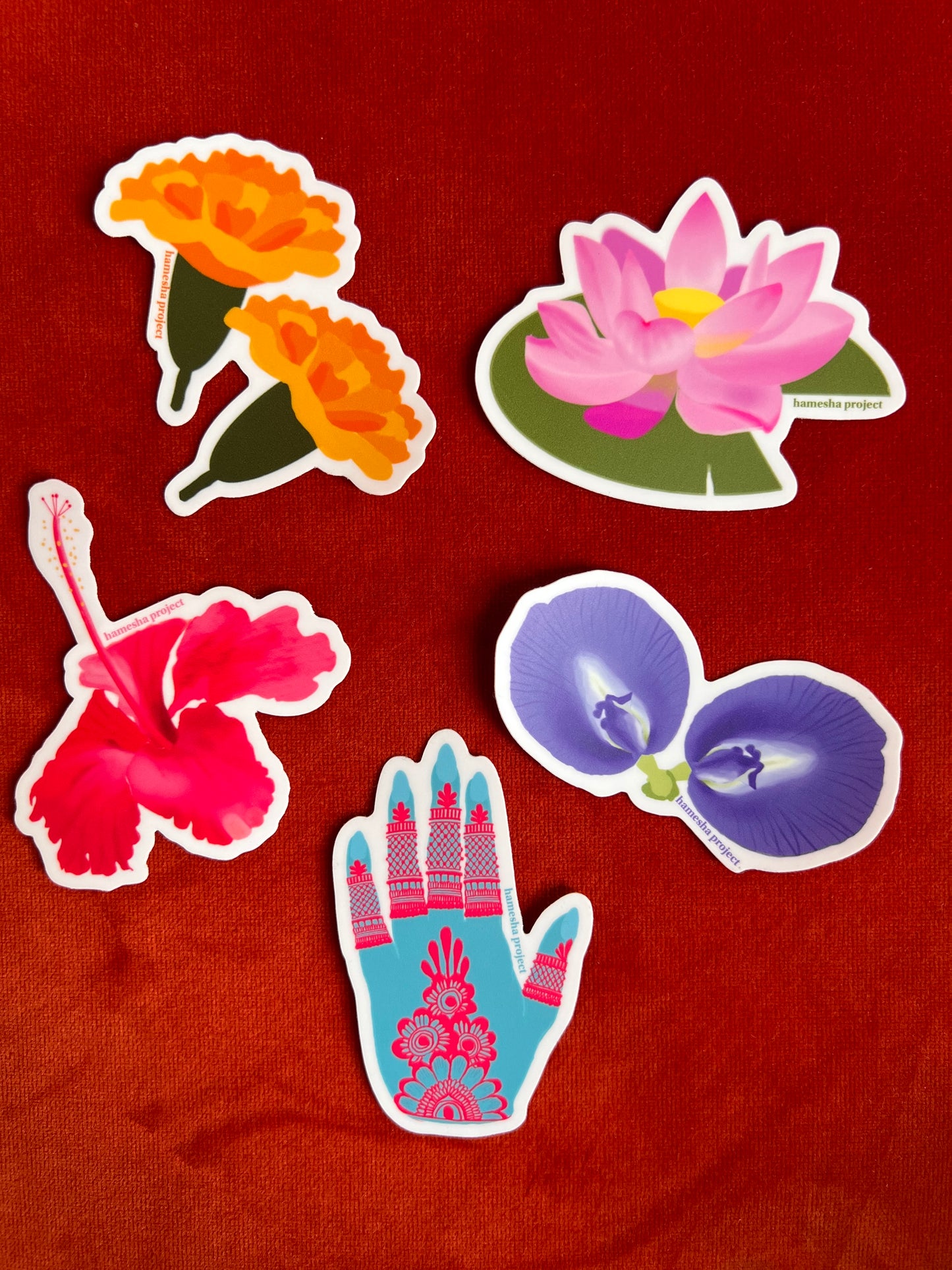 Hibiscus Sticker