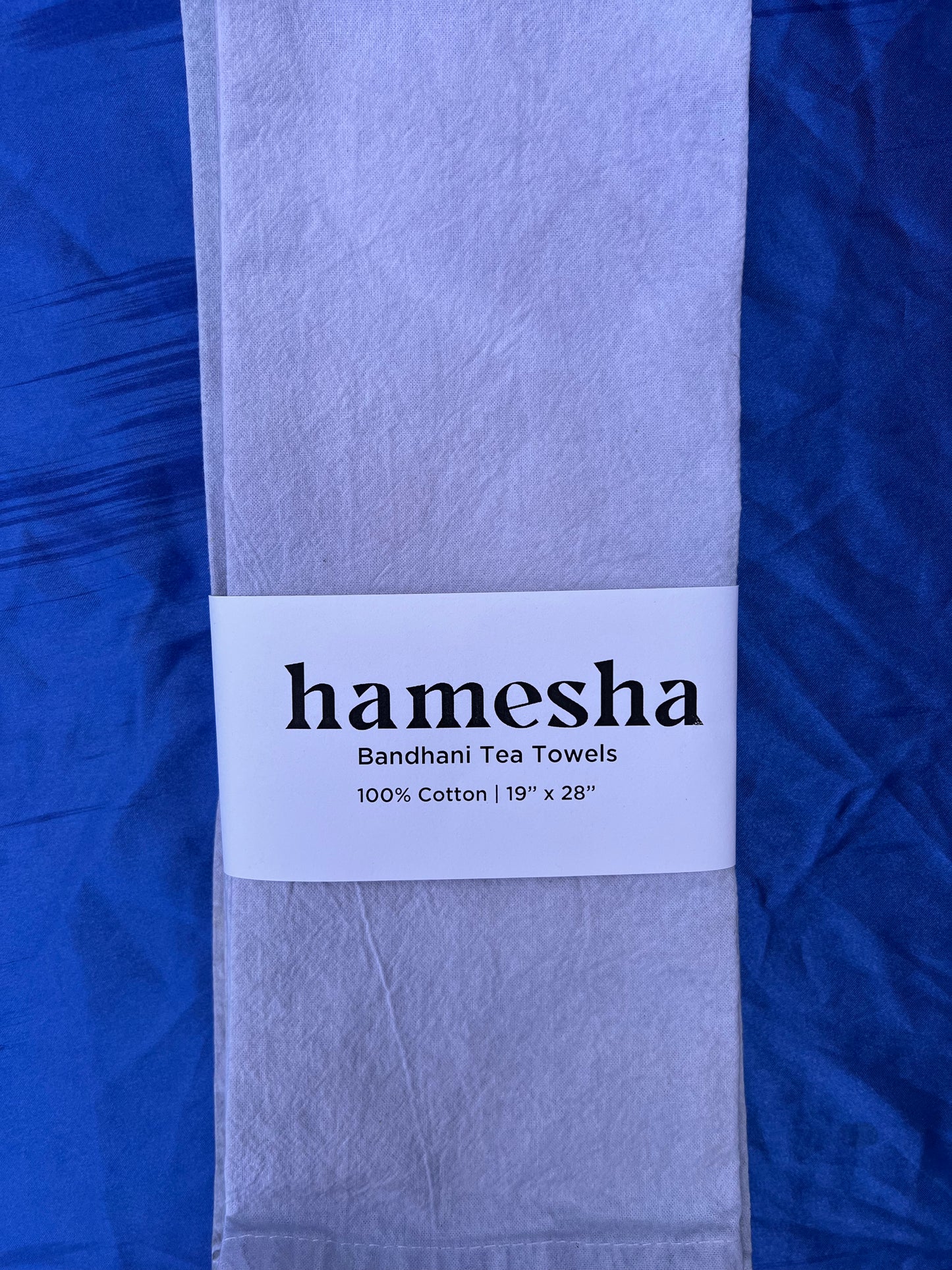 Bandhani Natural Dye Tea Towels