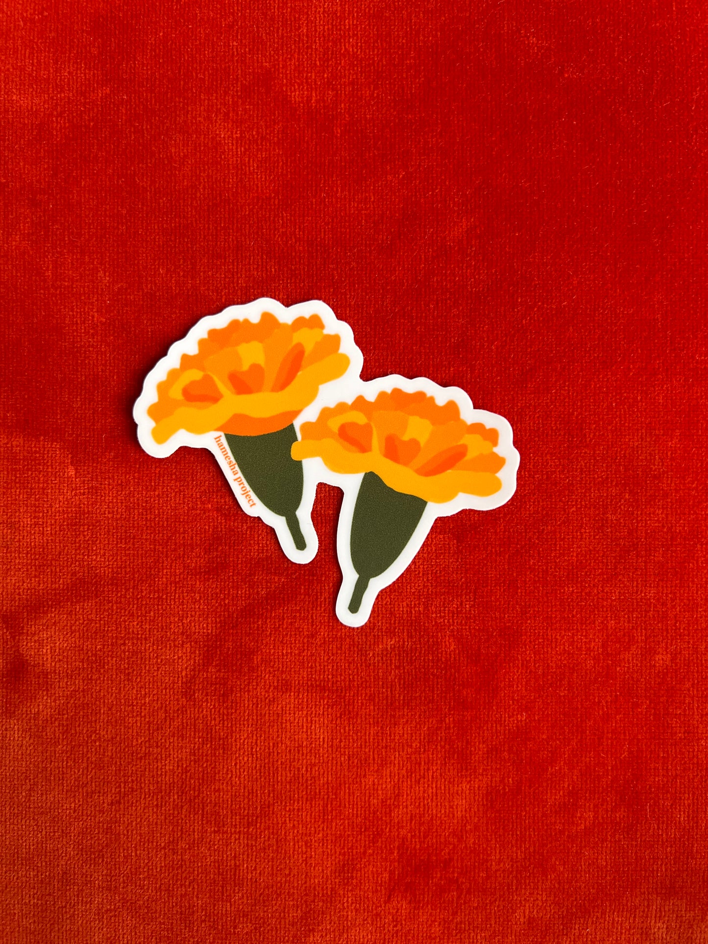 Marigold Sticker