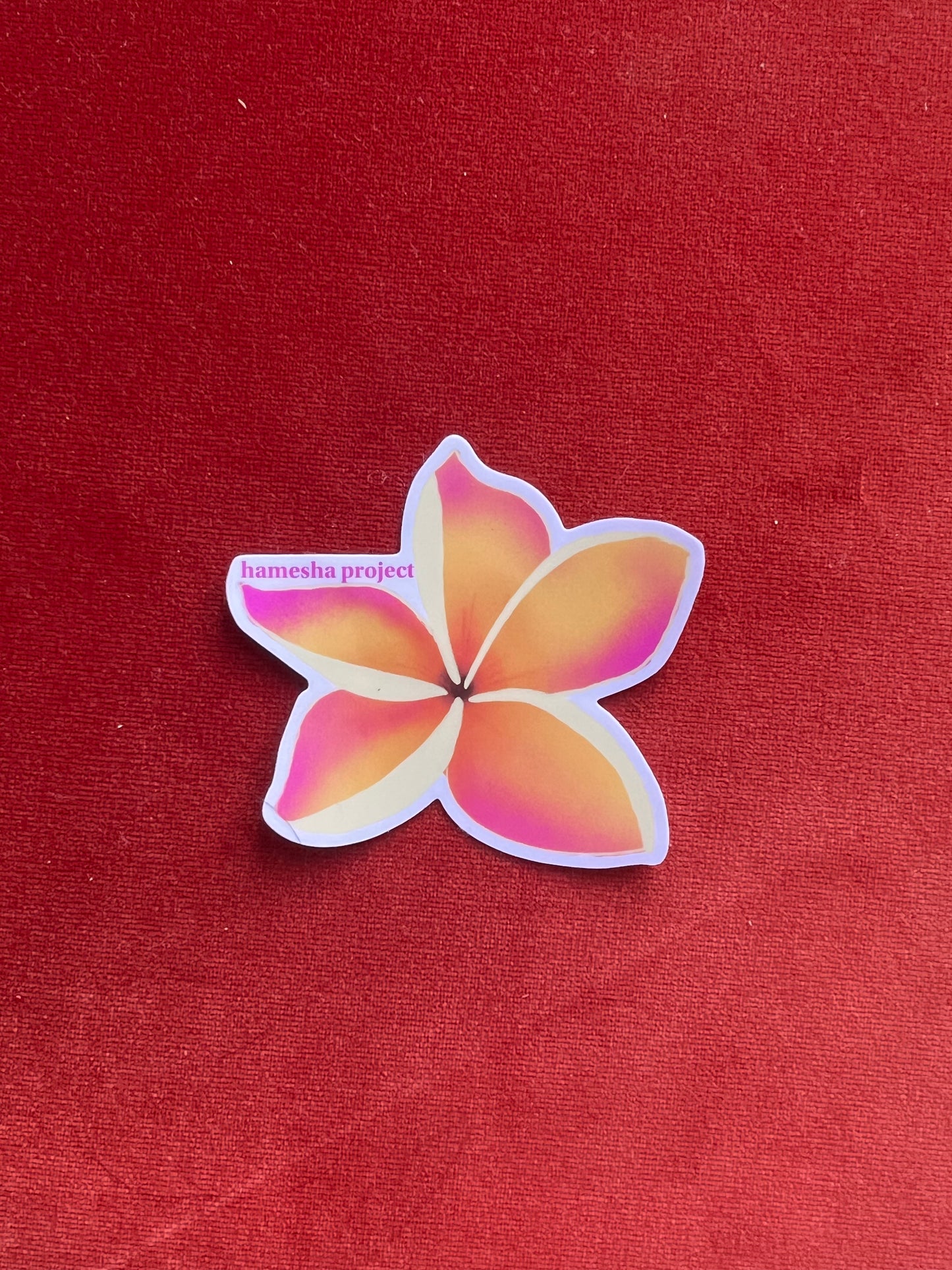 Orchid Sticker