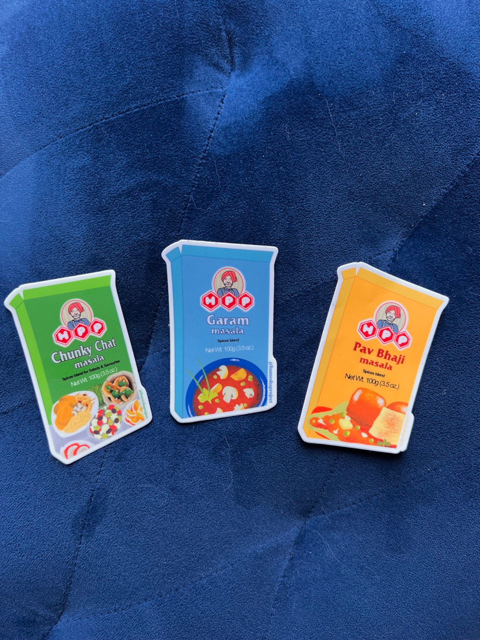 Chunky Chat Masala Sticker