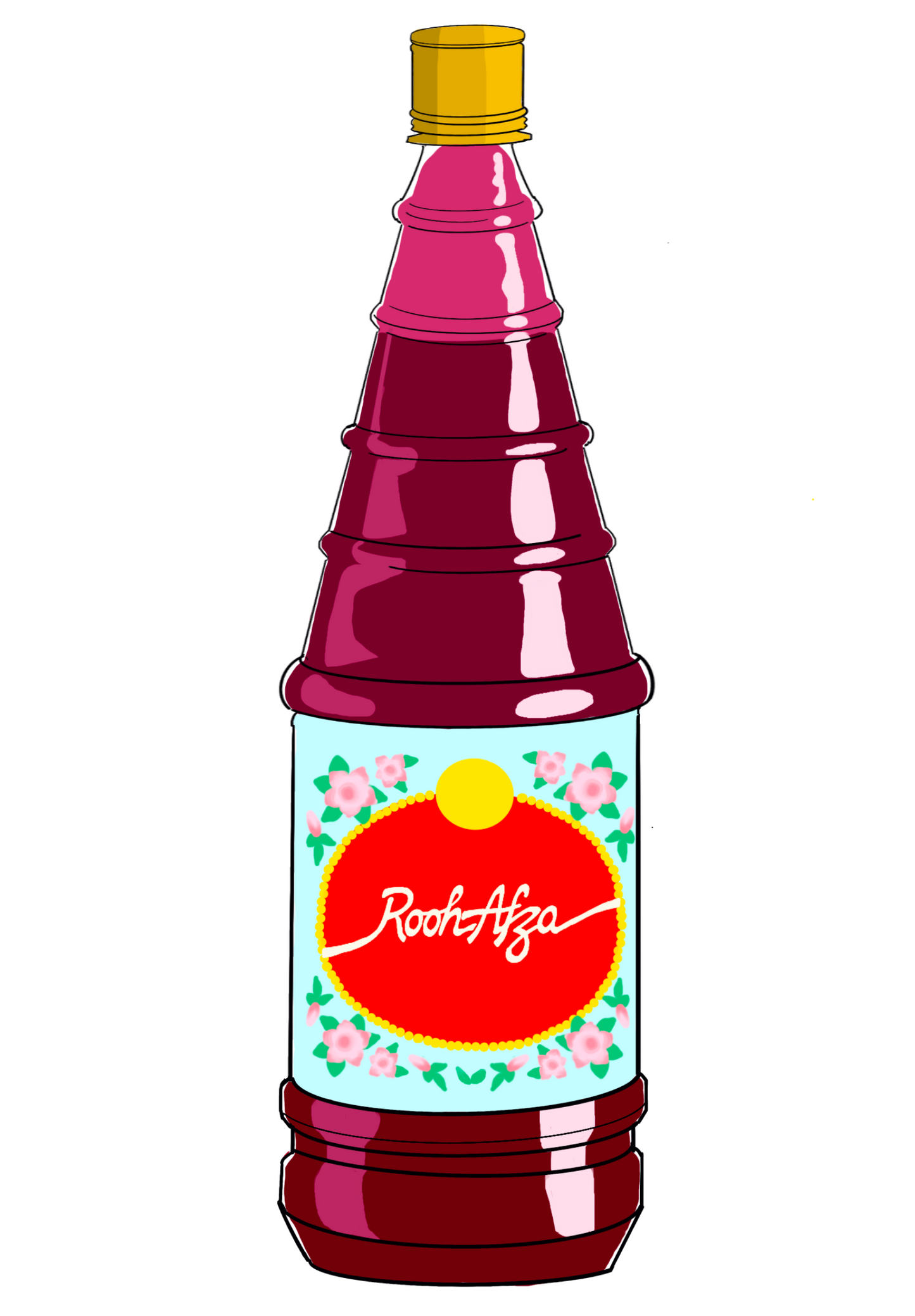 Rooh Afza Sticker