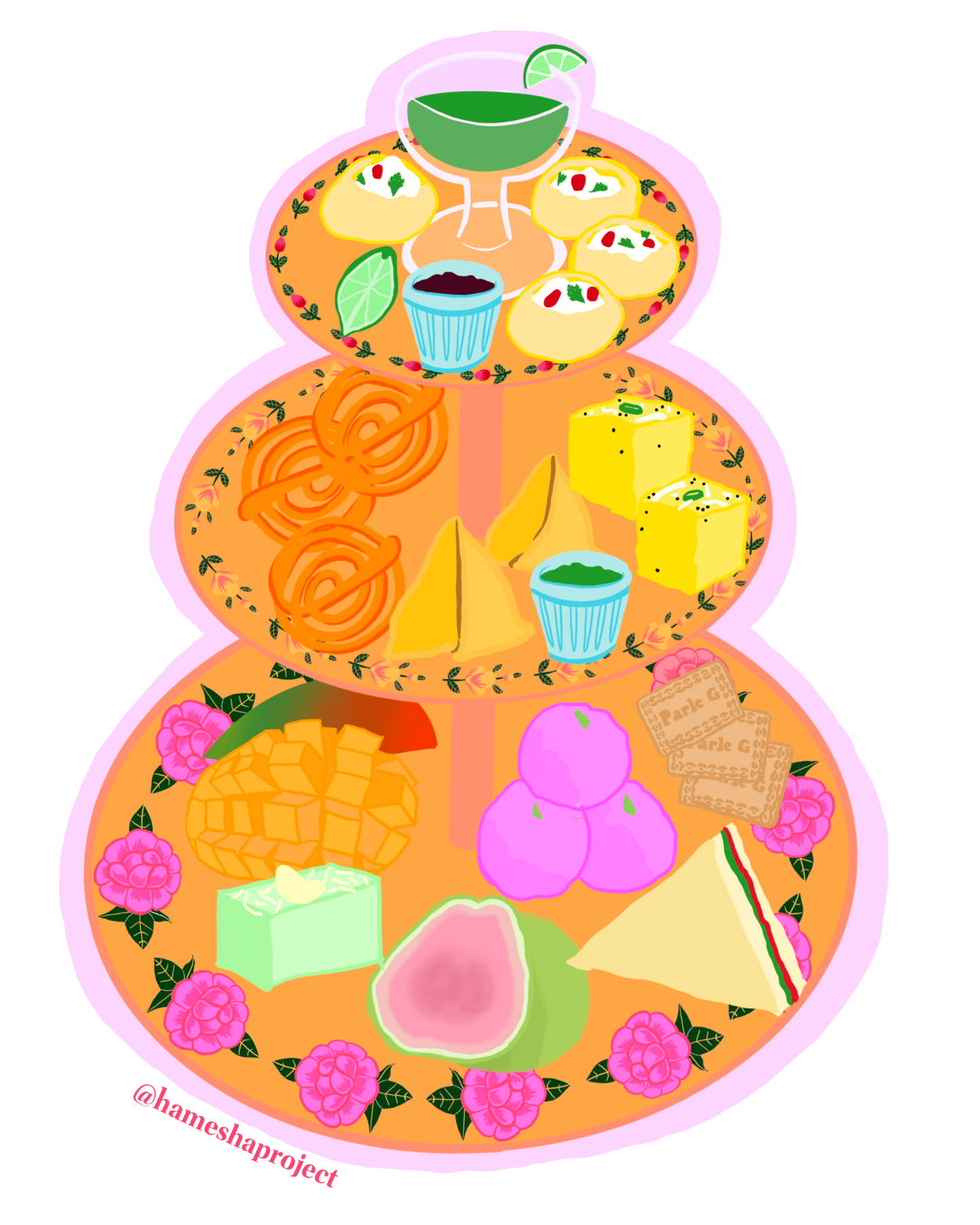 Chai High Tea Sticker