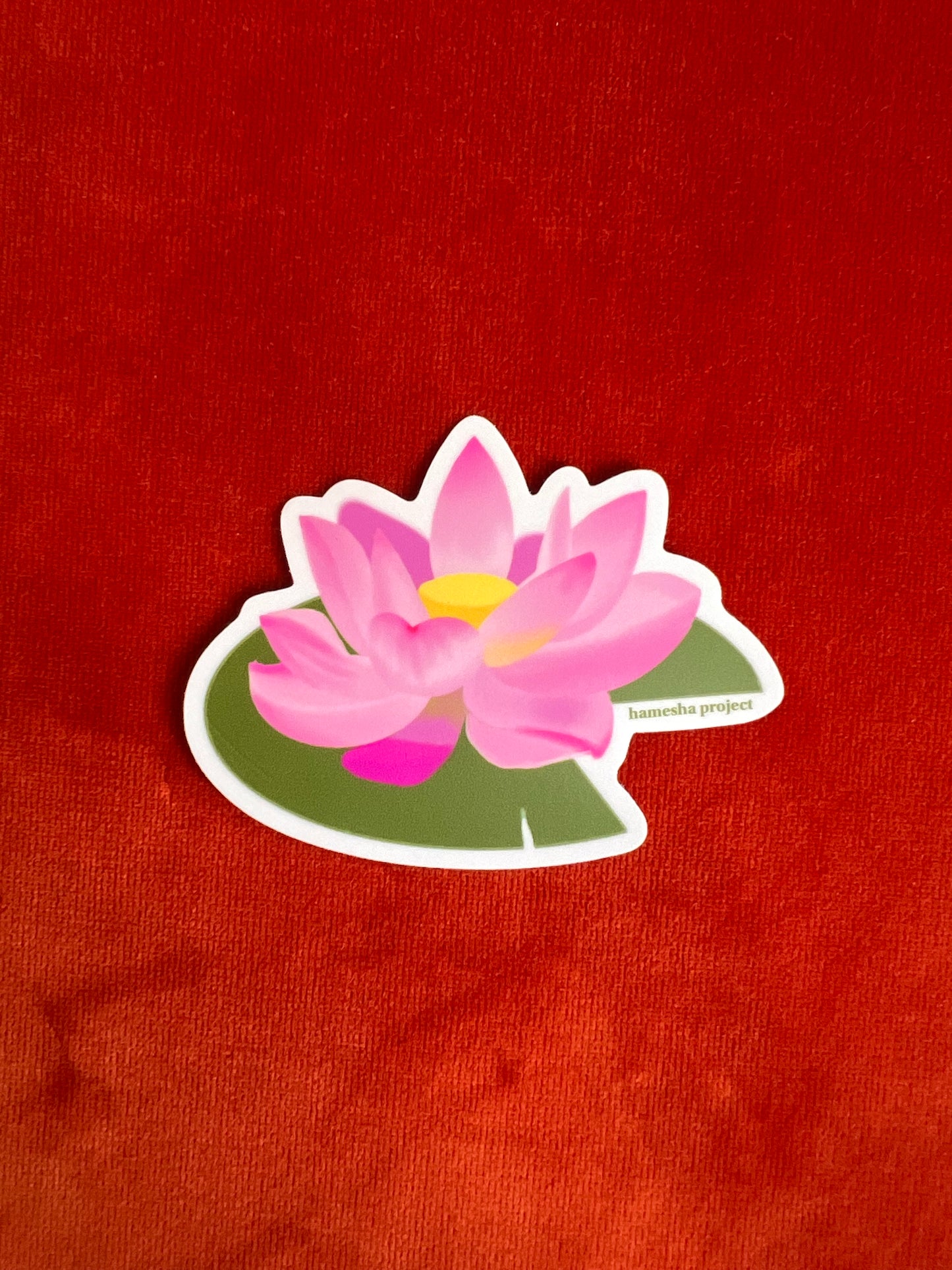 Lotus Sticker