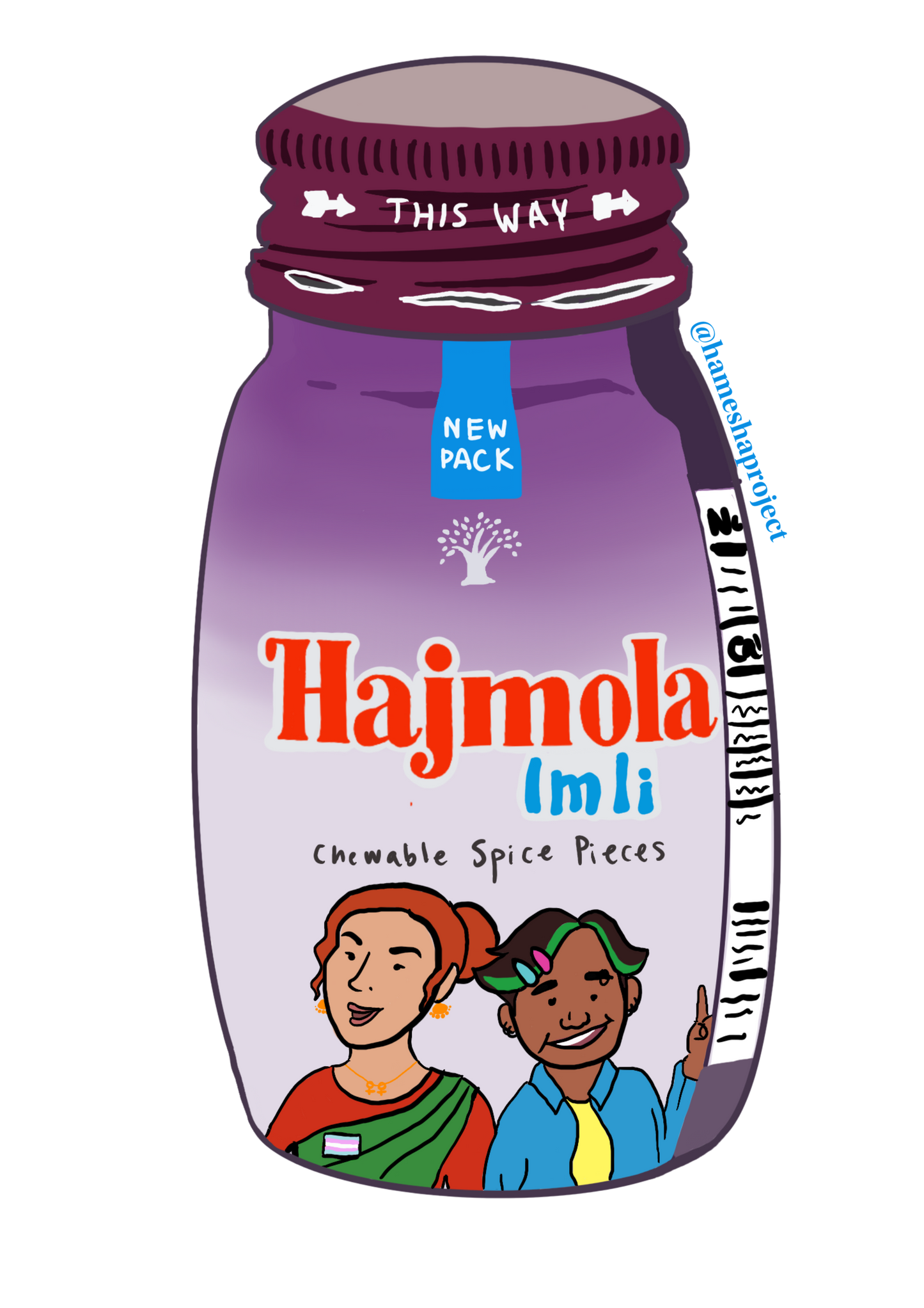 Hajmola Sticker